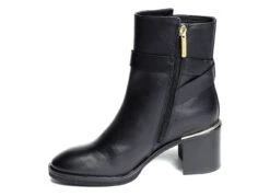 Bottines Et Boots Tommy Hilfiger Th Belt Heeled Boot 6766 Noir -Geox Soldes Boutique 7029601 3