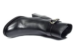 Bottines Et Boots Tommy Hilfiger Th Belt Heeled Boot 6766 Noir -Geox Soldes Boutique 7029601 4