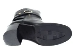 Bottines Et Boots Tommy Hilfiger Th Belt Heeled Boot 6766 Noir -Geox Soldes Boutique 7029601 6