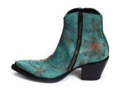 Bottines Et Boots Mexicana Flor Loca Turquoise -Geox Soldes Boutique 7031101 3