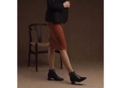 Bottines Et Boots Regarde Le Ciel Ines 19 Noir -Geox Soldes Boutique 9011901 5