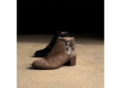 Bottines Et Boots Mamzelle Tesla Taupe -Geox Soldes Boutique 9043701 5