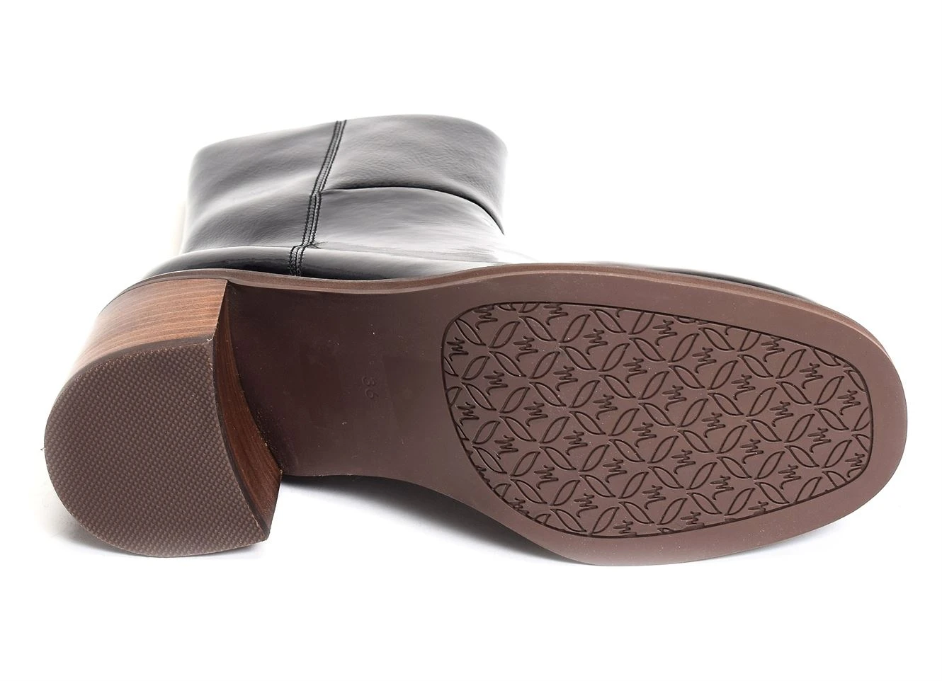 Bottines Et Boots Mamzelle Rebabi Verni Noir 8 Bottines Et Boots Mamzelle Rebabi Verni Noir – Image 6