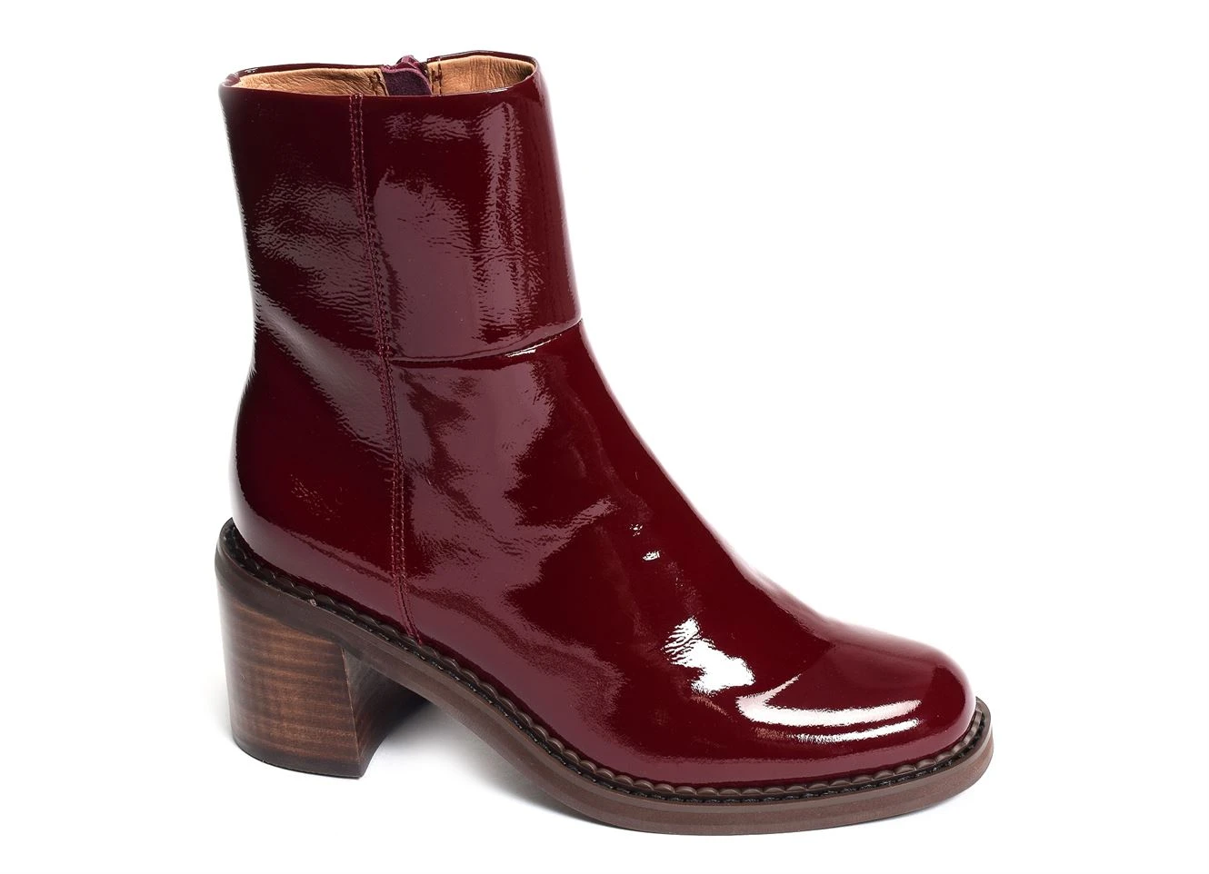 Bottines Et Boots Mamzelle Rebabi Verni Bordeaux 3 Bottines Et Boots Mamzelle Rebabi Verni Bordeaux