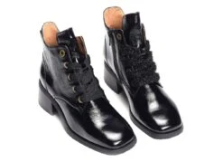 Bottines Et Boots Mamzelle Dank Verni Noir -Geox Soldes Boutique 9045002 5