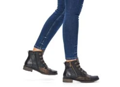 Bottines Et Boots Remonte D4391 Noir -Geox Soldes Boutique 9595601 5