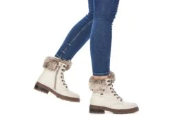 Bottines Et Boots Remonte D0b74 Blanc -Geox Soldes Boutique 9595901 5