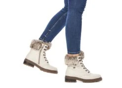 Bottines Et Boots Remonte D0b74 Blanc Blanc -Geox Soldes Boutique 9595903 5