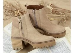 Bottines Et Boots Alpe New Amelie 2433 Beige -Geox Soldes Boutique 9601502 5