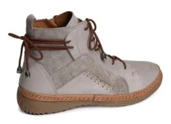 Bottines Et Boots Madory Nukol Ecru -Geox Soldes Boutique 9603901 2