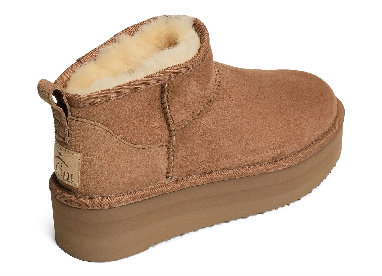 Bottines Et Boots Sweet Heritage Patineuse Chestnut 4 Bottines Et Boots Sweet Heritage Patineuse Chestnut – Image 2