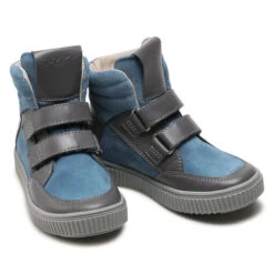 Boots Bartek 4435-6BBP Szary/Niebieski -Geox Soldes Boutique boots bartek 4435 6bbp szary niebieski 4