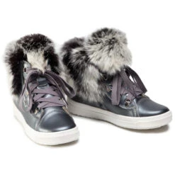 Boots Bartek 7393-0EXW Gris -Geox Soldes Boutique boots bartek 7393 0exw gris 4