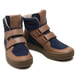 Boots Bartek 7435-5D5P Beż/Ocean -Geox Soldes Boutique boots bartek 7435 5d5p bez ocean 4
