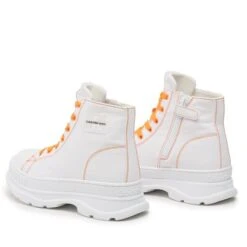 Boots Calvin Klein Jeans Lace-Up Bootie V3X5-80603-0890 M White 100 -Geox Soldes Boutique boots calvin klein jeans lace up bootie v3x5 80603 0890 m white 100 2