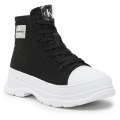 Boots Calvin Klein Jeans Lace-Up Bootie V3X5-80603-0890 S Black 999