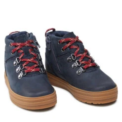 Boots Clarks Nova Hike K 261619587 Navy Leather -Geox Soldes Boutique boots clarks nova hike k 261619587 navy leather 4