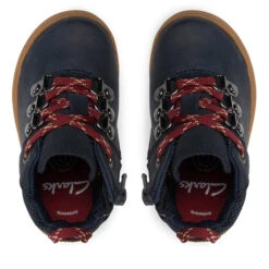 Boots Clarks Nova Hike T 261619297 Navy Leather 12 Boots Clarks Nova Hike T 261619297 Navy Leather -Geox Soldes Boutique boots clarks nova hike t 261619297 navy leather 4