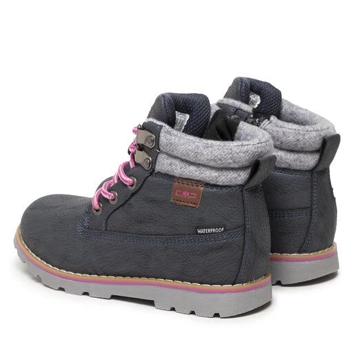 Boots CMP Kids Thuban Lifestyle Shoes Wp 39Q4944 Antracite/Carminio 5 Boots CMP Kids Thuban Lifestyle Shoes Wp 39Q4944 Antracite/Carminio – Image 3