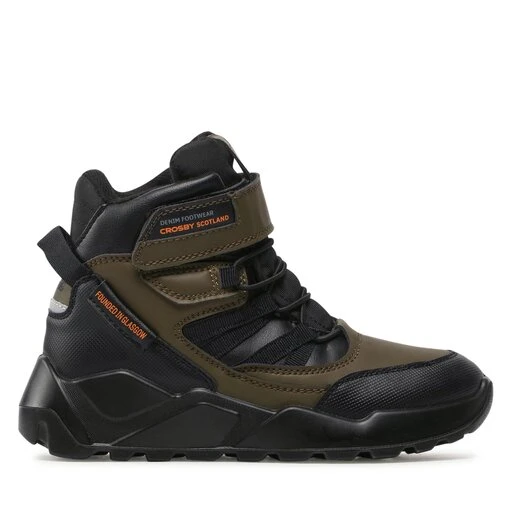 Boots Crosby 228298/05-03 Dark Khaki 4 Boots Crosby 228298/05-03 Dark Khaki – Image 2