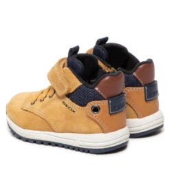 Boots Geox B Alben B C B163CC 02213 C2117 M Yellow/Navy -Geox Soldes Boutique boots geox b alben b c b163cc 02213 c2117 m yellow navy 2