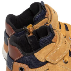 Boots Geox B Alben B. C B163CC 02213 C2117 S Yellow/Navy -Geox Soldes Boutique boots geox b alben b c b163cc 02213 c2117 s yellow navy 5