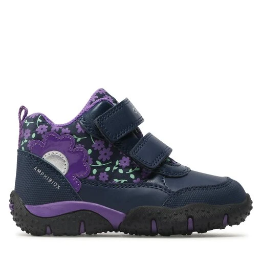 Boots Geox B Baltic G.B Abx A B2654A 0CEMN C4269 S Navy/Purple 4 Boots Geox B Baltic G.B Abx A B2654A 0CEMN C4269 S Navy/Purple – Image 2