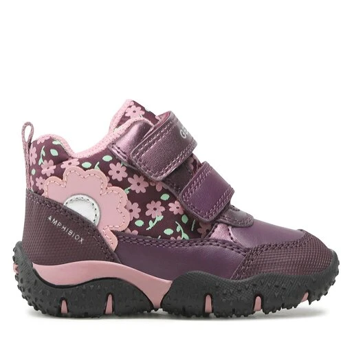 Boots Geox B Baltic G.B Abx B2654A 0CEMN CF88F M Prune/Dk Pink 4 Boots Geox B Baltic G.B Abx B2654A 0CEMN CF88F M Prune/Dk Pink – Image 2