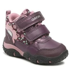 Boots Geox B Baltic G.B Abx B2654A 0CEMN CF88F M Prune/Dk Pink