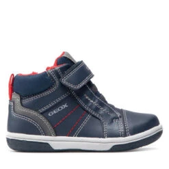 Boots Geox B Flick B.A B1637A 054FU C0735 S Navy/Red -Geox Soldes Boutique boots geox b flick b a b1637a 054fu c0735 s navy red 1