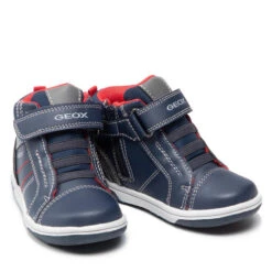 Boots Geox B Flick B.A B1637A 054FU C0735 S Navy/Red -Geox Soldes Boutique boots geox b flick b a b1637a 054fu c0735 s navy red 4
