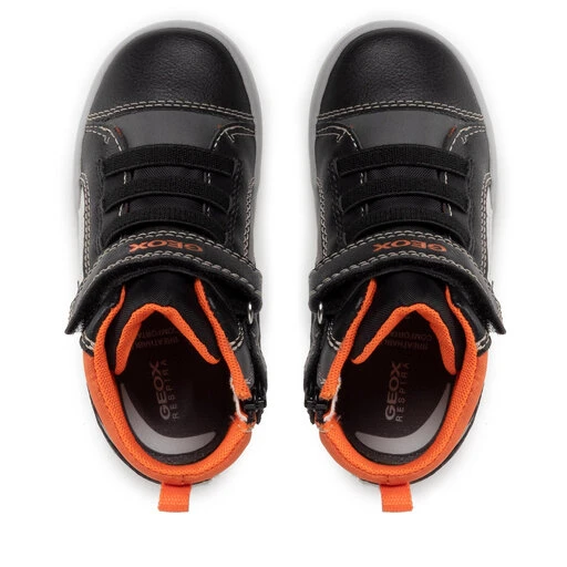 Boots Geox B Gisli B. A B261NA 0MEFU C0038 S Black/Orage 7 Boots Geox B Gisli B. A B261NA 0MEFU C0038 S Black/Orage – Image 5