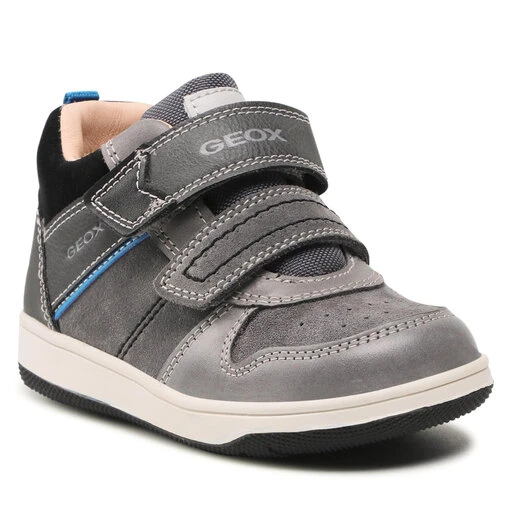 Boots Geox B New Flick B. A B161LA 022ME C0043 S Grey/Black 3 Boots Geox B New Flick B. A B161LA 022ME C0043 S Grey/Black