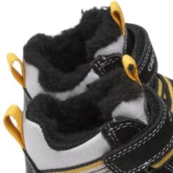 Boots Geox B Omar B. Wpf A B262DA 022ME C0054 M Black/Yellow -Geox Soldes Boutique boots geox b omar b wpf a b262da 022me c0054 m black yellow 4