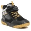 Boots Geox B Omar B.Wpf A B262DA 022ME C0054 S Black/Yellow -Geox Soldes Boutique boots geox b omar b wpf a b262da 022me c0054 s black yellow
