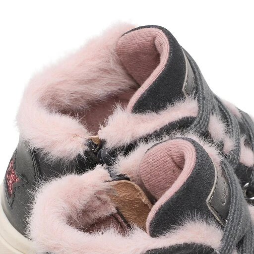 Boots Geox B Trottola G. B B264AB 04422 C1377 S Dk Grey/Dk Pink 7 Boots Geox B Trottola G. B B264AB 04422 C1377 S Dk Grey/Dk Pink – Image 5