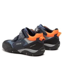 Boots Geox J Baltic B.B Abx A J2642A 050BU C0659 D Navy/Orange -Geox Soldes Boutique boots geox j baltic b b abx a j2642a 050bu c0659 d navy orange 2