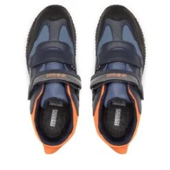 Boots Geox J Baltic B.B Abx A J2642A 050BU C0659 D Navy/Orange -Geox Soldes Boutique boots geox j baltic b b abx a j2642a 050bu c0659 d navy orange 4