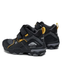 Boots Geox J Buller B. B Abx A J169WA 0MEFU C9241 M Black/Dk Yellow -Geox Soldes Boutique boots geox j buller b b abx a j169wa 0mefu c9241 m black dk yellow 1 2