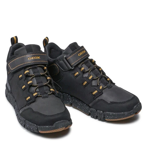 Boots Geox J Flexyper B.B Abx A J949XA 032FU C9241 M Black/Dk Yellow 7 Boots Geox J Flexyper B.B Abx A J949XA 032FU C9241 M Black/Dk Yellow – Image 5
