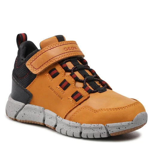 Boots Geox J Flexyper B.B Abx A J949XA A032FU C2G9B M Dk Yellow/Black 3 Boots Geox J Flexyper B.B Abx A J949XA A032FU C2G9B M Dk Yellow/Black