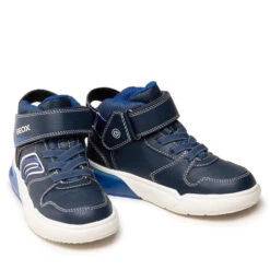 Boots Geox J Grayjay B. A J169YA 0BU11 C4226 D Navy/Royal -Geox Soldes Boutique boots geox j grayjay b a j169ya 0bu11 c4226 d navy royal 4