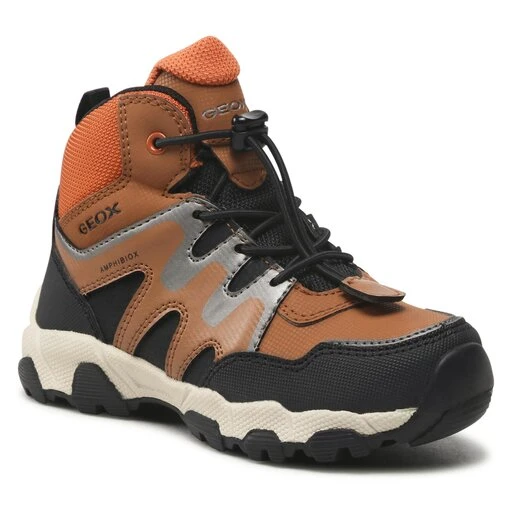 Boots Geox J Magnetar B.B Abx A J263ZA 0CEFU C0275 S Lt Brown/Black 3 Boots Geox J Magnetar B.B Abx A J263ZA 0CEFU C0275 S Lt Brown/Black