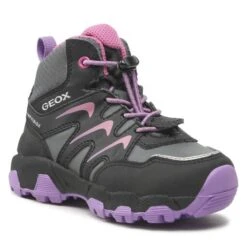 Boots Geox J Magnetar G.B Abx B J264LB 054FU C0037 M Black/Purple