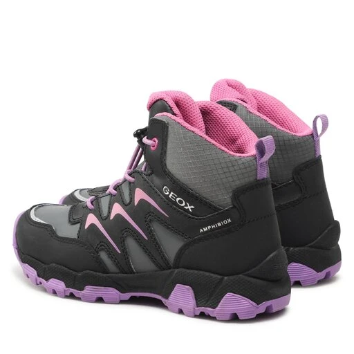 Boots Geox J Magnetar G.B Abx B J264LB 054FU C0037 S Black/Purple 5 Boots Geox J Magnetar G.B Abx B J264LB 054FU C0037 S Black/Purple – Image 3