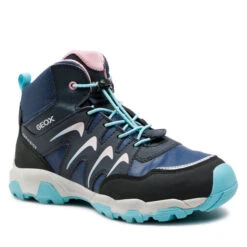 Boots Geox J Magnetar G.B Abx B J264LB 054FU C4358 D Navy/Watersea