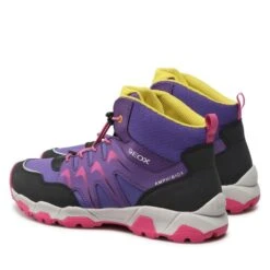 Boots Geox J Magnetar G.B Abx B J264LB 054FU C8222 D Purple/Fuchsia -Geox Soldes Boutique boots geox j magnetar g b abx b j264lb 054fu c8222 d purple fuchsia 2