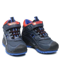 Boots Geox J N. Savage B Wpf A J16CBA 0CEBU C0820 S Navy/Orange -Geox Soldes Boutique boots geox j n savage b wpf a j16cba 0cebu c0820 s navy orange 4