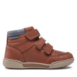 Boots Geox J Poseido B. B J16BCB 0CLFU C6176 S Cognac/Navy -Geox Soldes Boutique boots geox j poseido b b j16bcb 0clfu c6176 s cognac navy 1