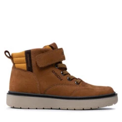 Boots Geox J Riddock Boy Wpf A J167TA 032FU C2286 S Dk Yellow/Brown -Geox Soldes Boutique boots geox j riddock boy wpf a j167ta 032fu c2286 s dk yellow brown 1